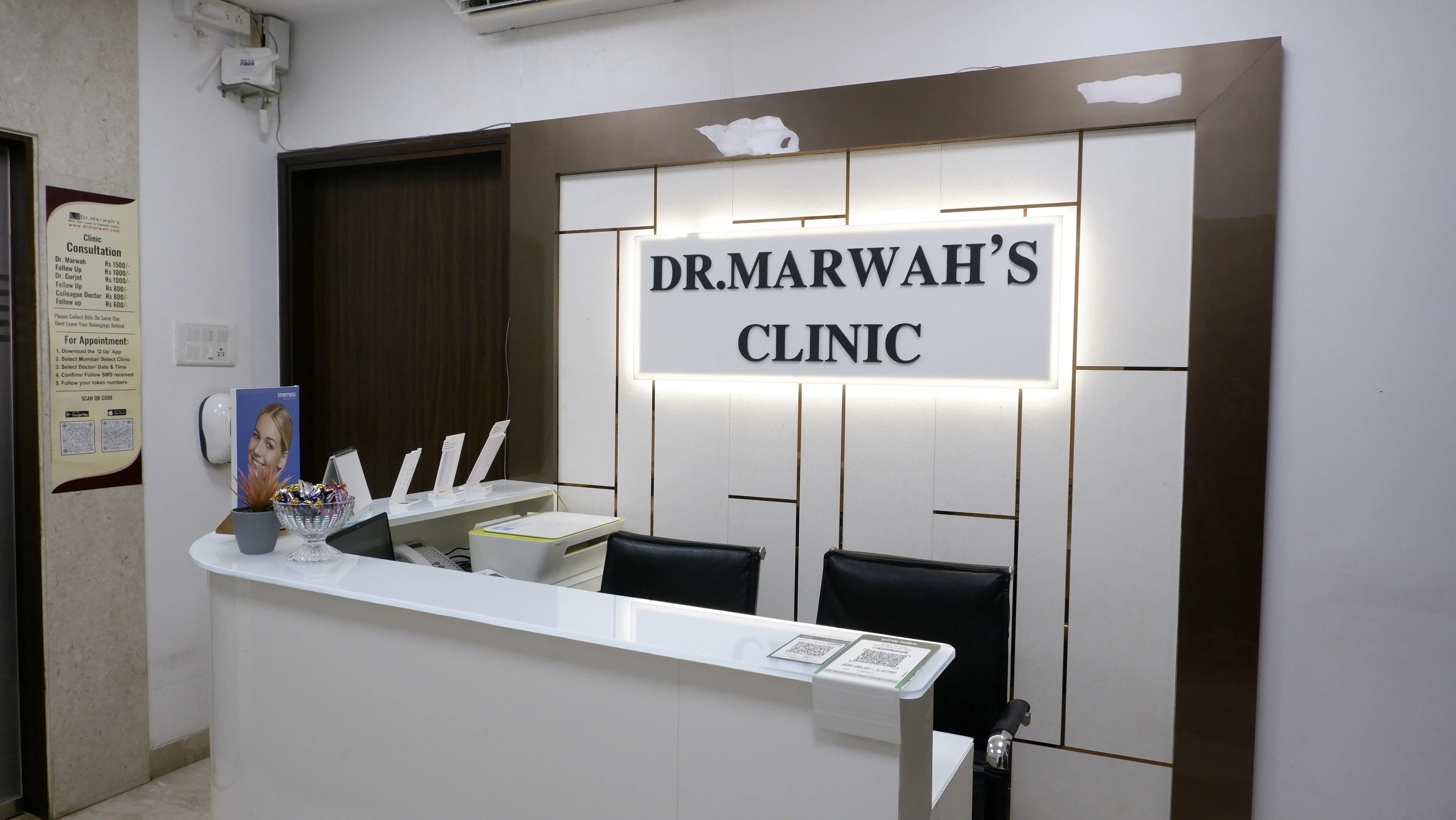 Dr. Marwah's Clinic interior